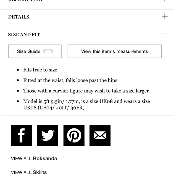 Roksanda Carson circle reverse applique skirt. - Picture 7 of 8